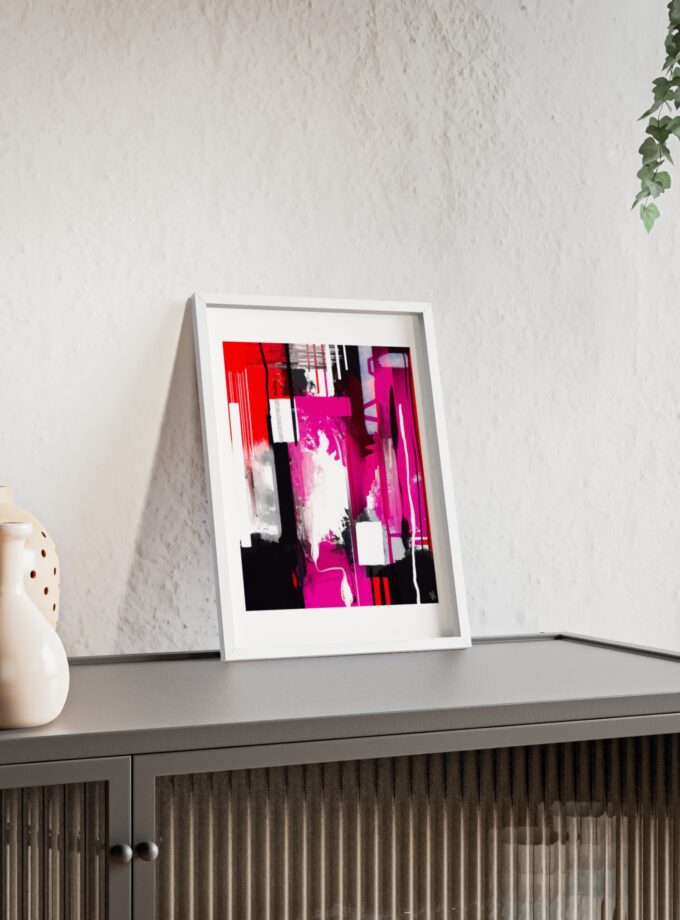 End Of Grieving Poster, Framed