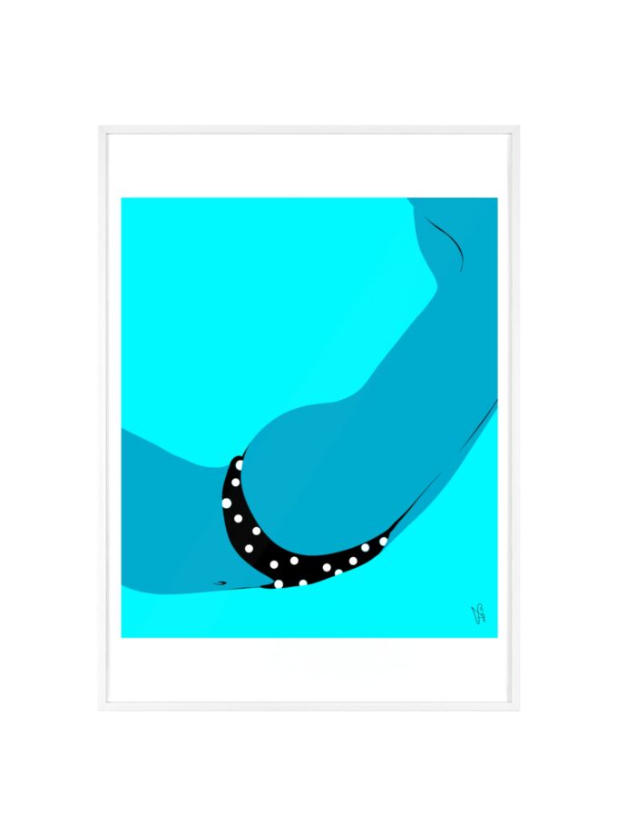 Dive In Poster, Framed