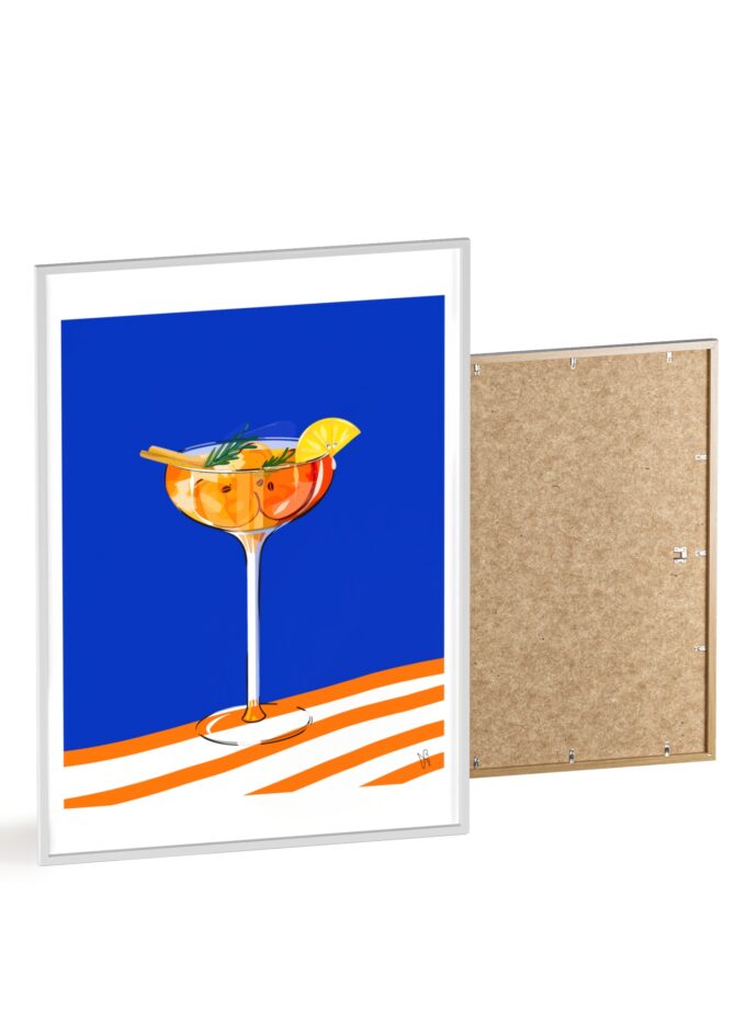 Apple Cider Poster, Framed