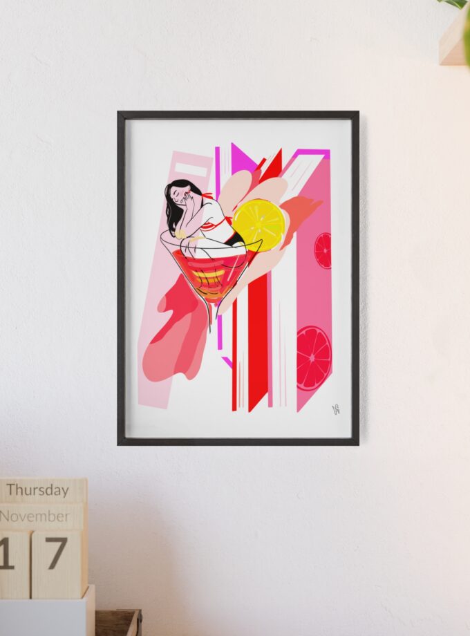 Cosmopolitana Poster, Framed