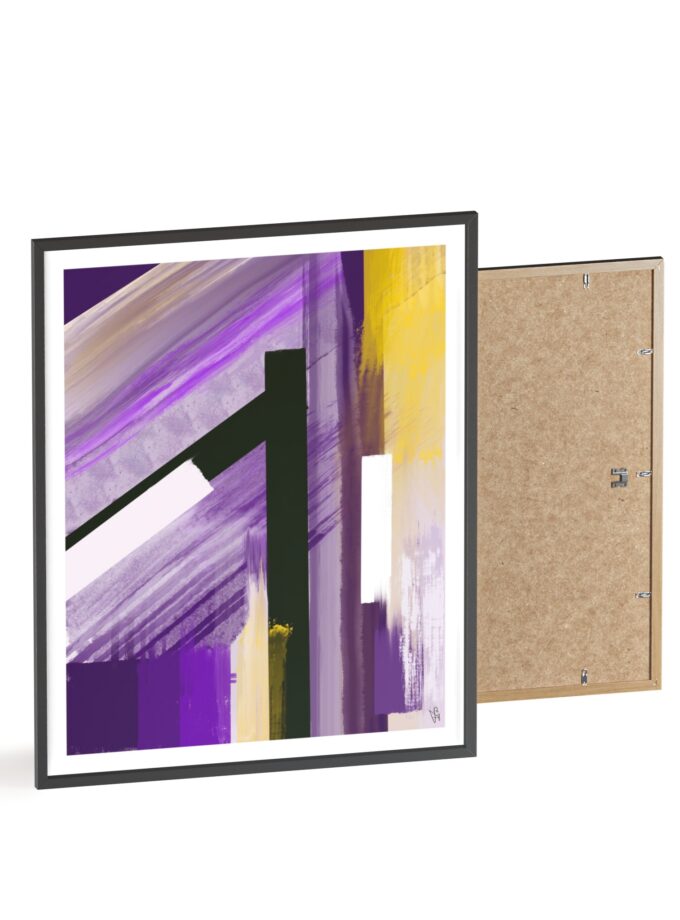 Lilac Poster, Framed