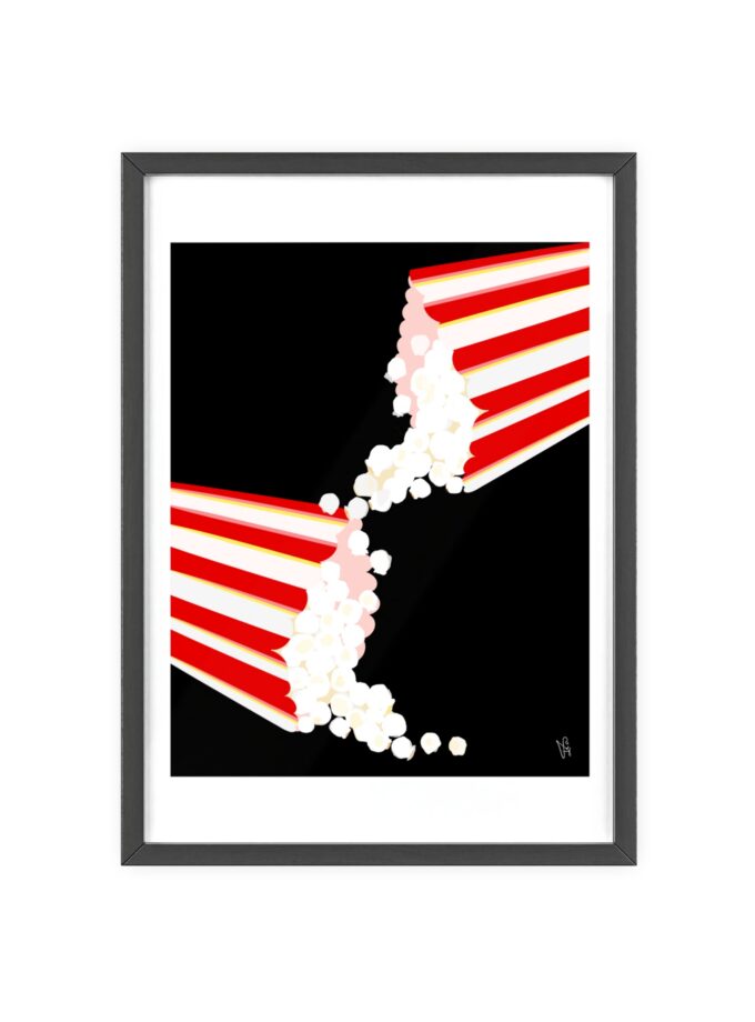 September Date Poster, Framed