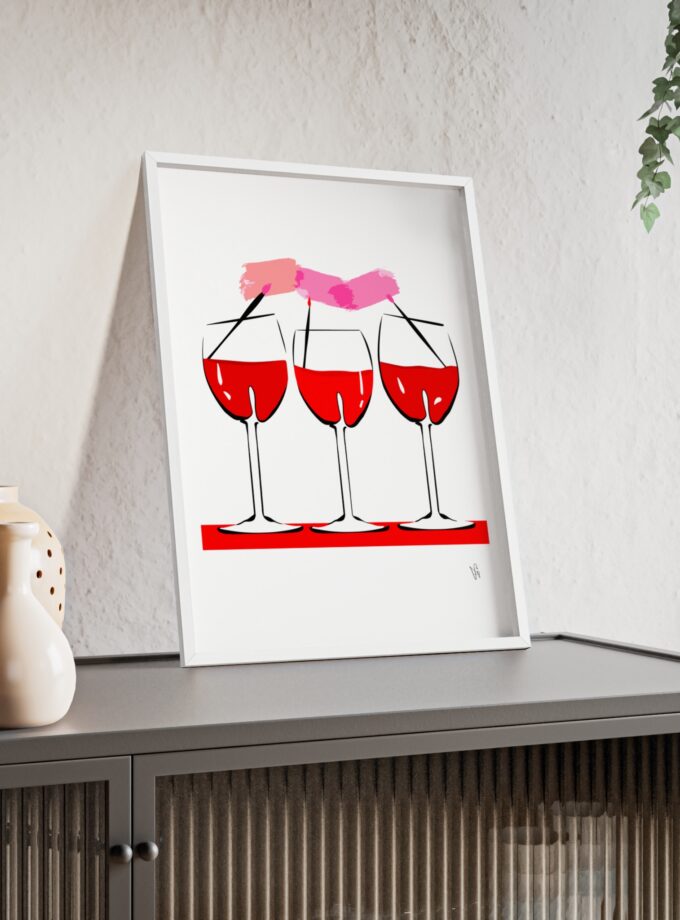 It's A Date Poster, Framed