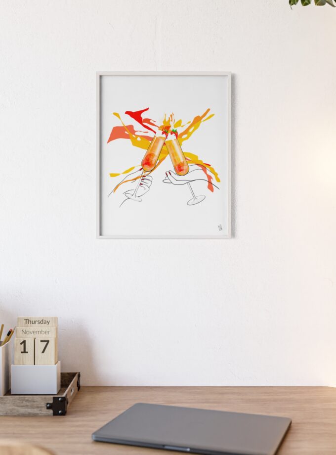 Good News Poster, Framed