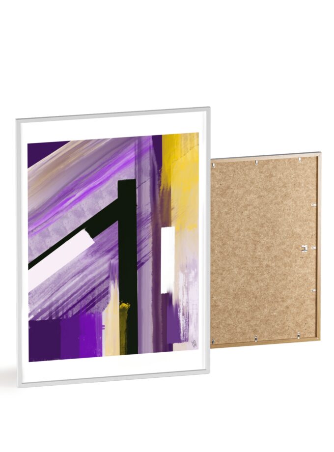 Lilac Poster, Framed