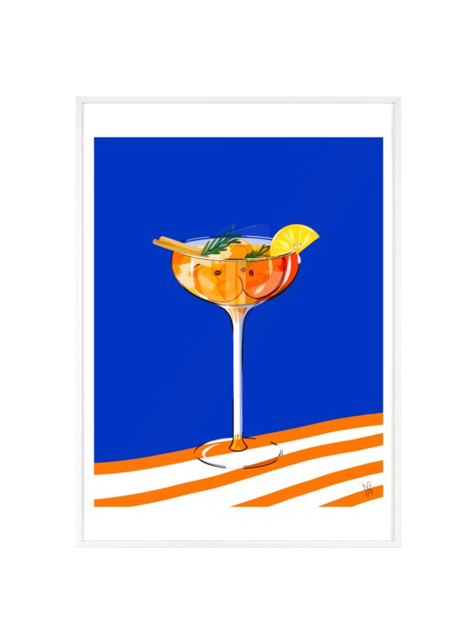 Apple Cider Poster, Framed