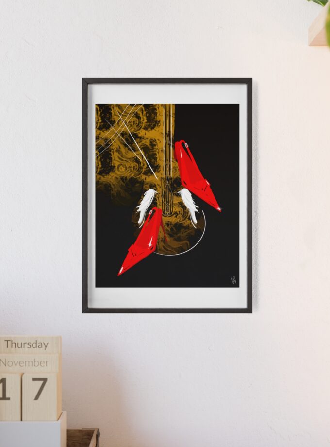 Birds Of A Feather Poster, Framed