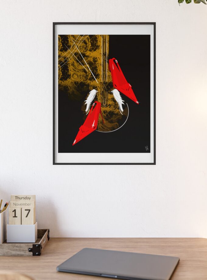 Birds Of A Feather Poster, Framed