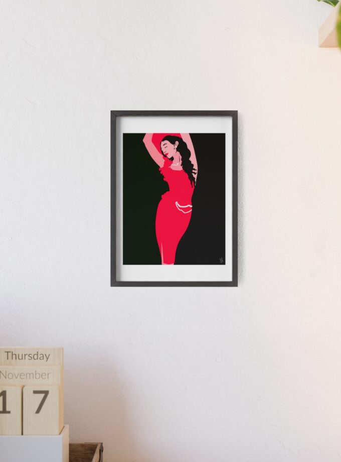 Goddess Poster, Framed