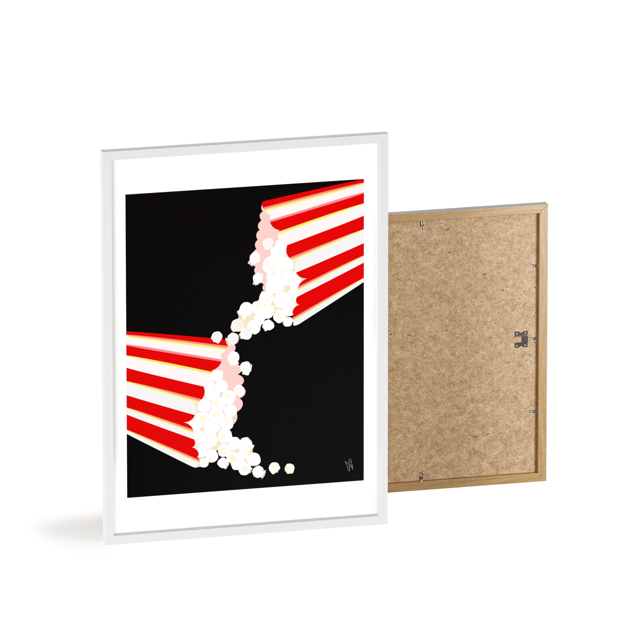 September Date Poster, Framed - Image 46