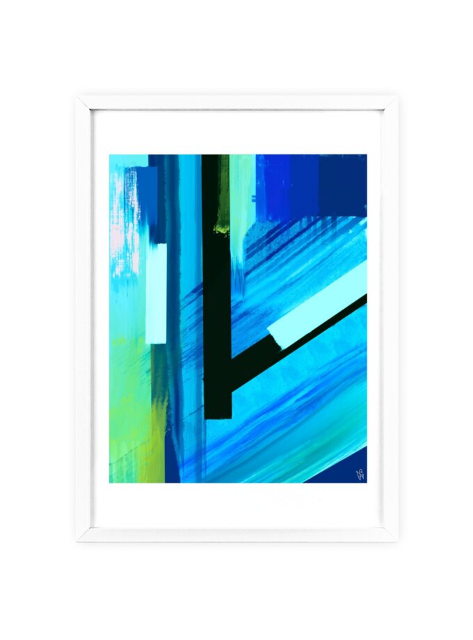 Future Poster, Framed