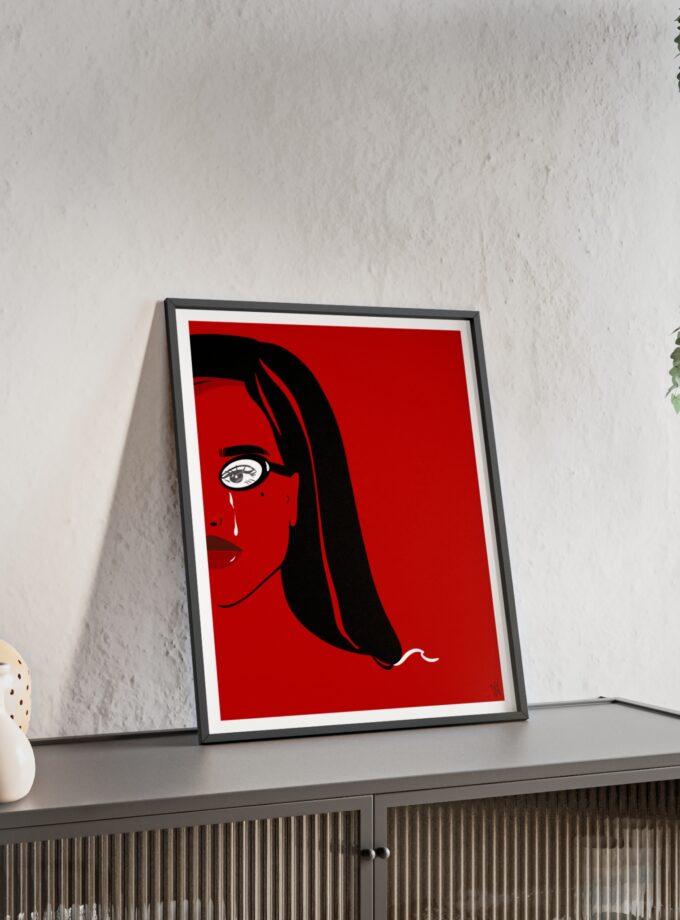 Writer Poster, Framed