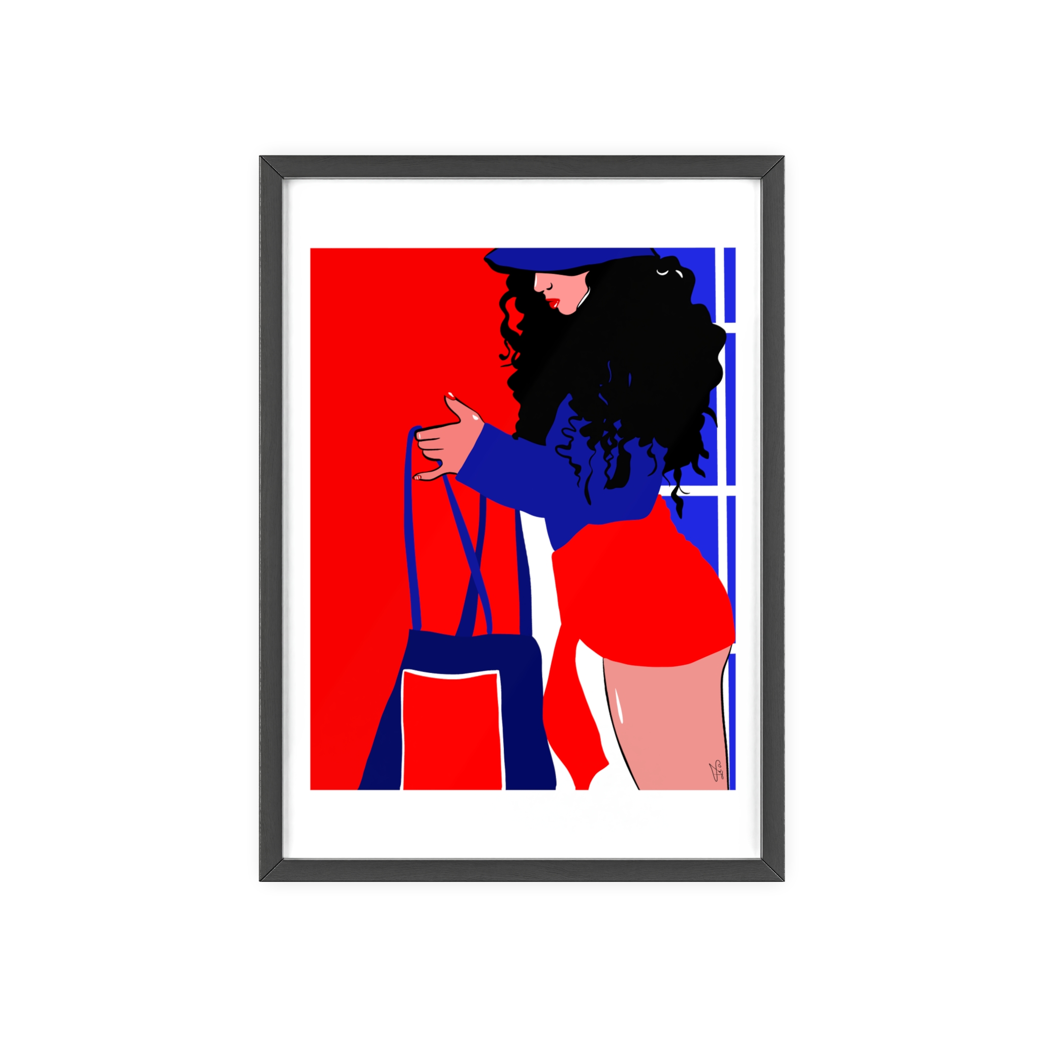 Beach Day Poster, Framed - Image 53