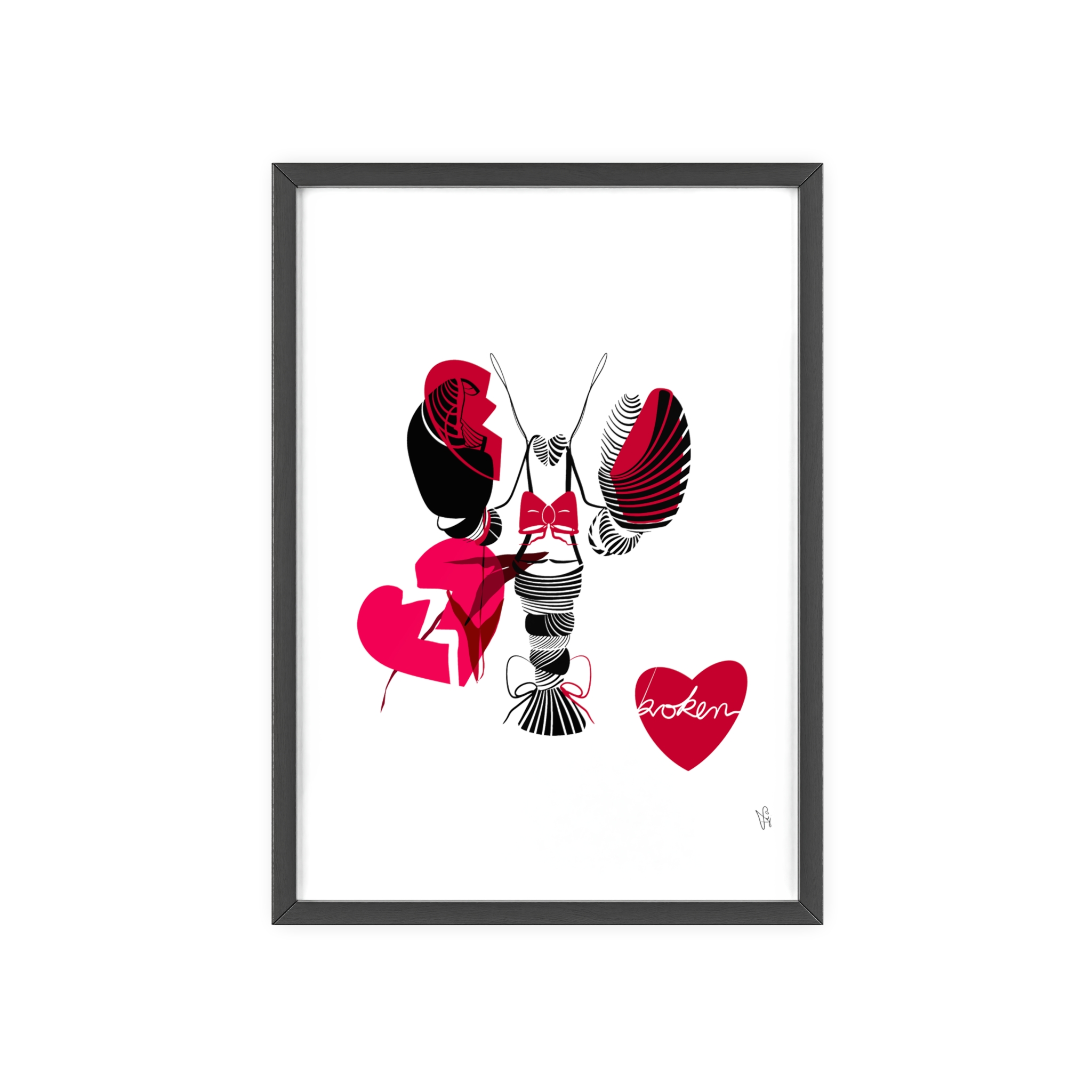 Heartbroken Poster, Framed - Image 53