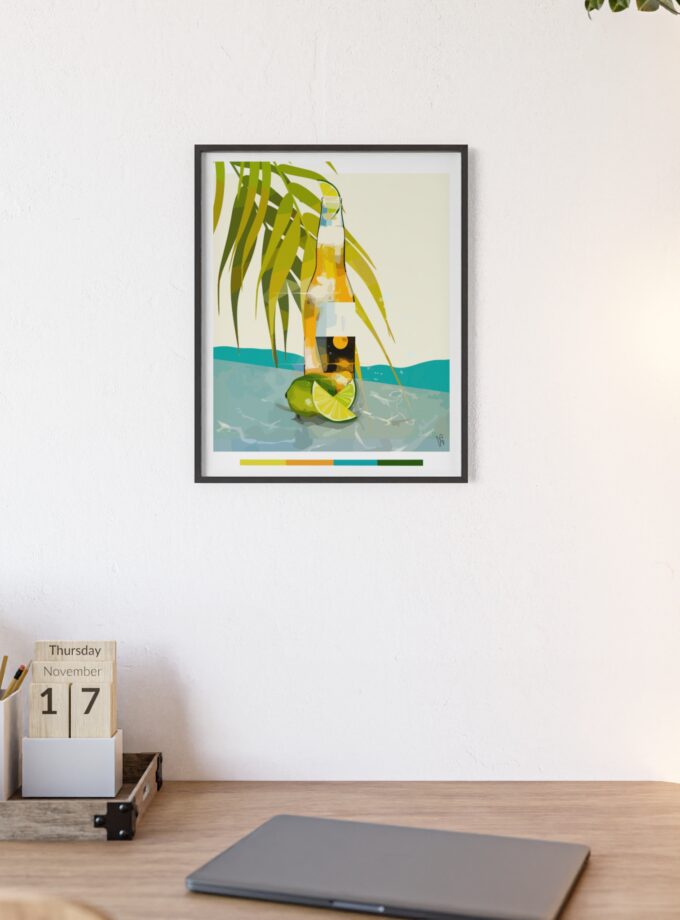 Beer In Kraljev Gaj Poster, Framed