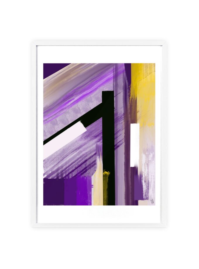 Lilac Poster, Framed