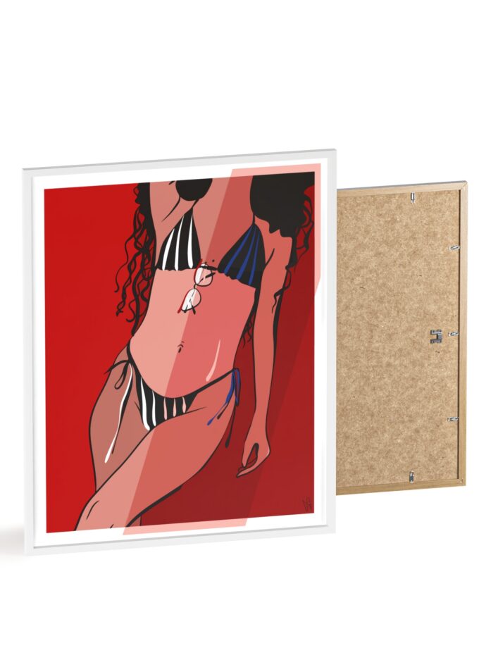 Where Are My Glasses? Poster, Framed