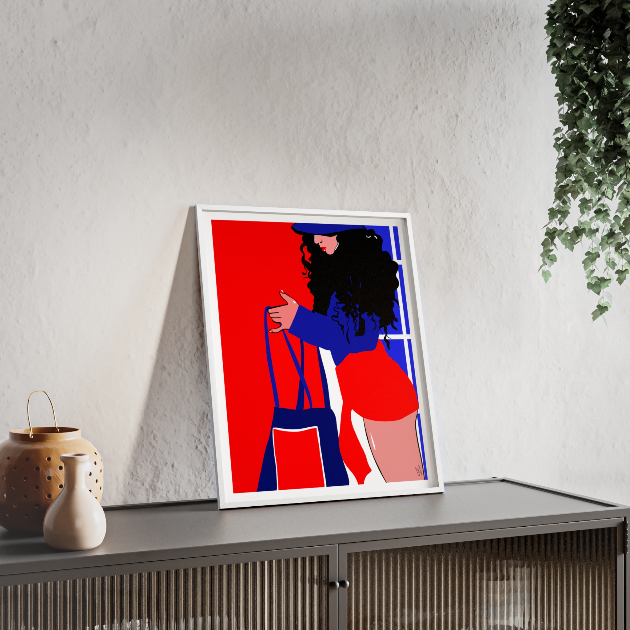 Beach Day Poster, Framed - Image 11