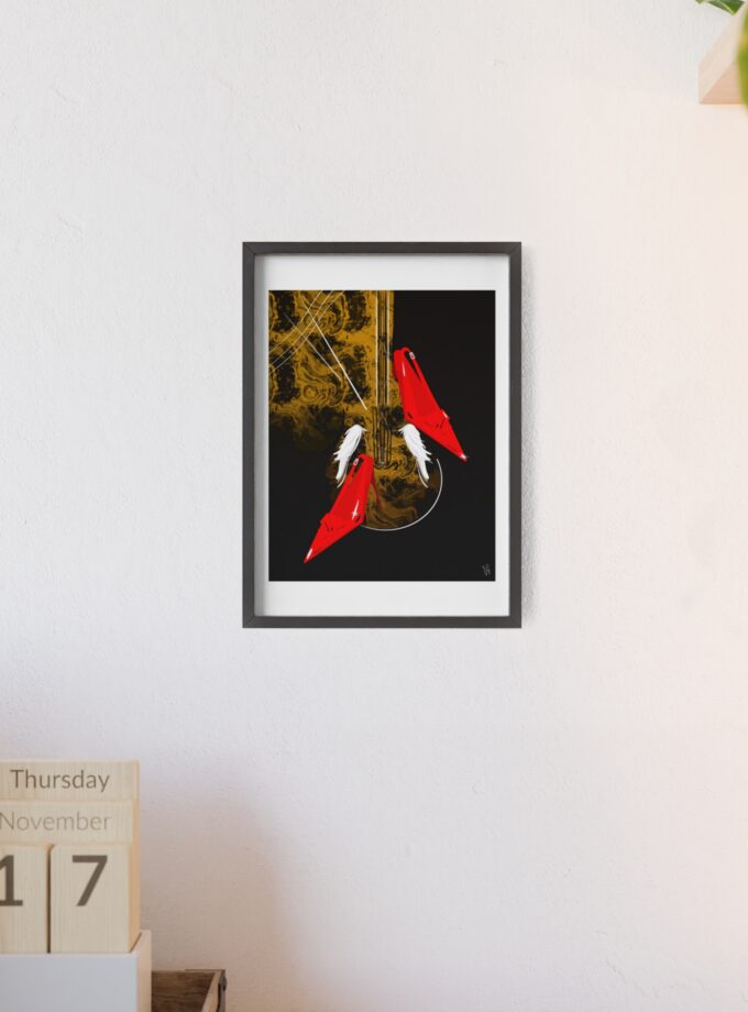 Birds Of A Feather Poster, Framed