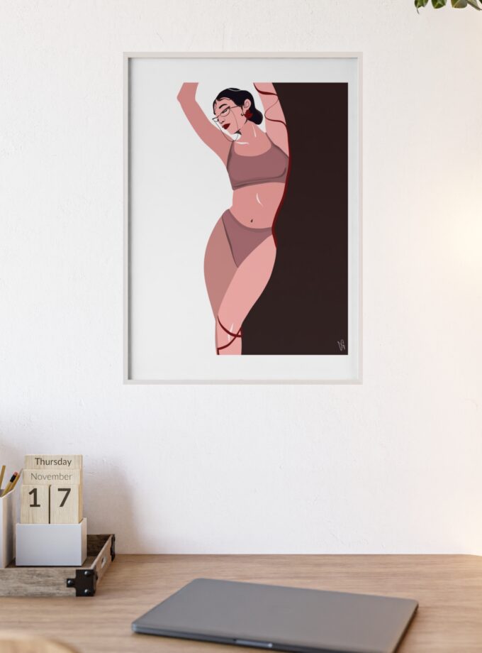 My Time Poster, Framed