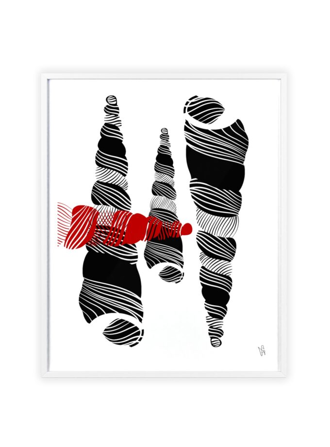 Clash Poster, Framed