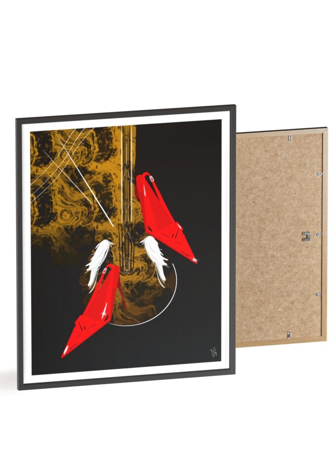 Birds Of A Feather Poster, Framed