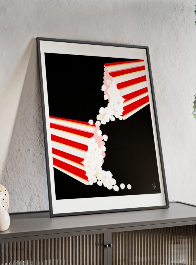 September Date Poster, Framed