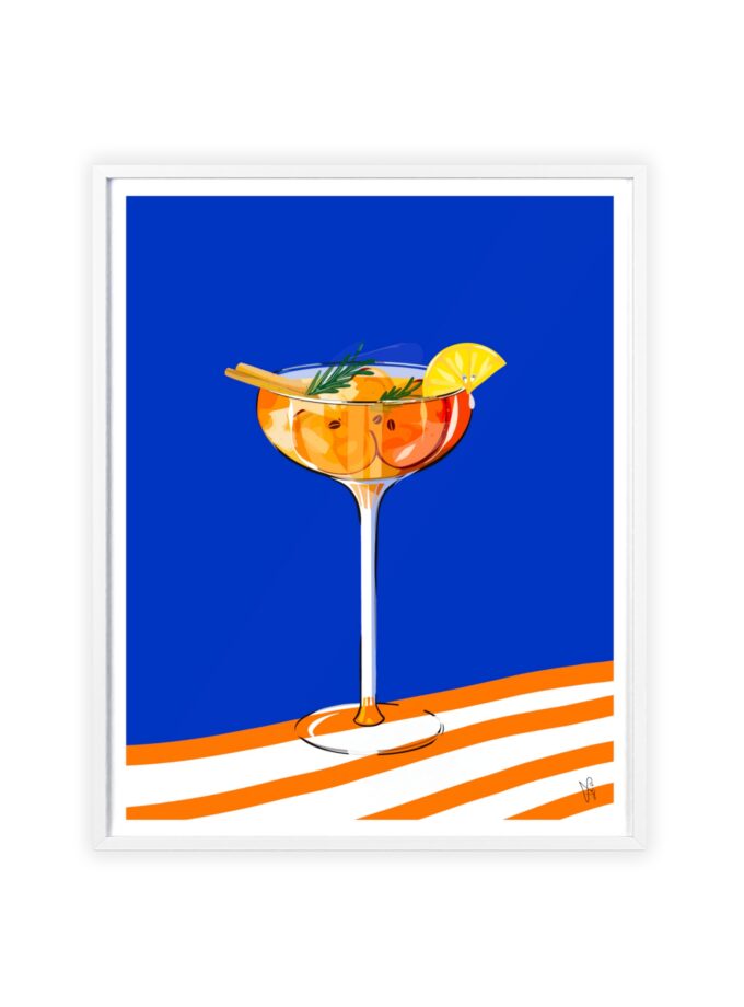 Apple Cider Poster, Framed