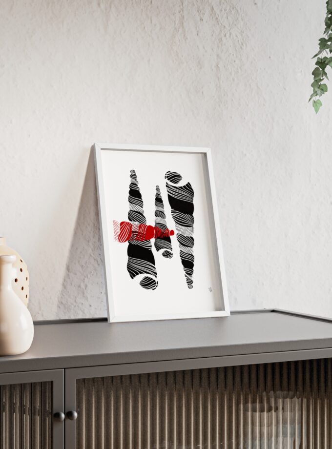 Clash Poster, Framed