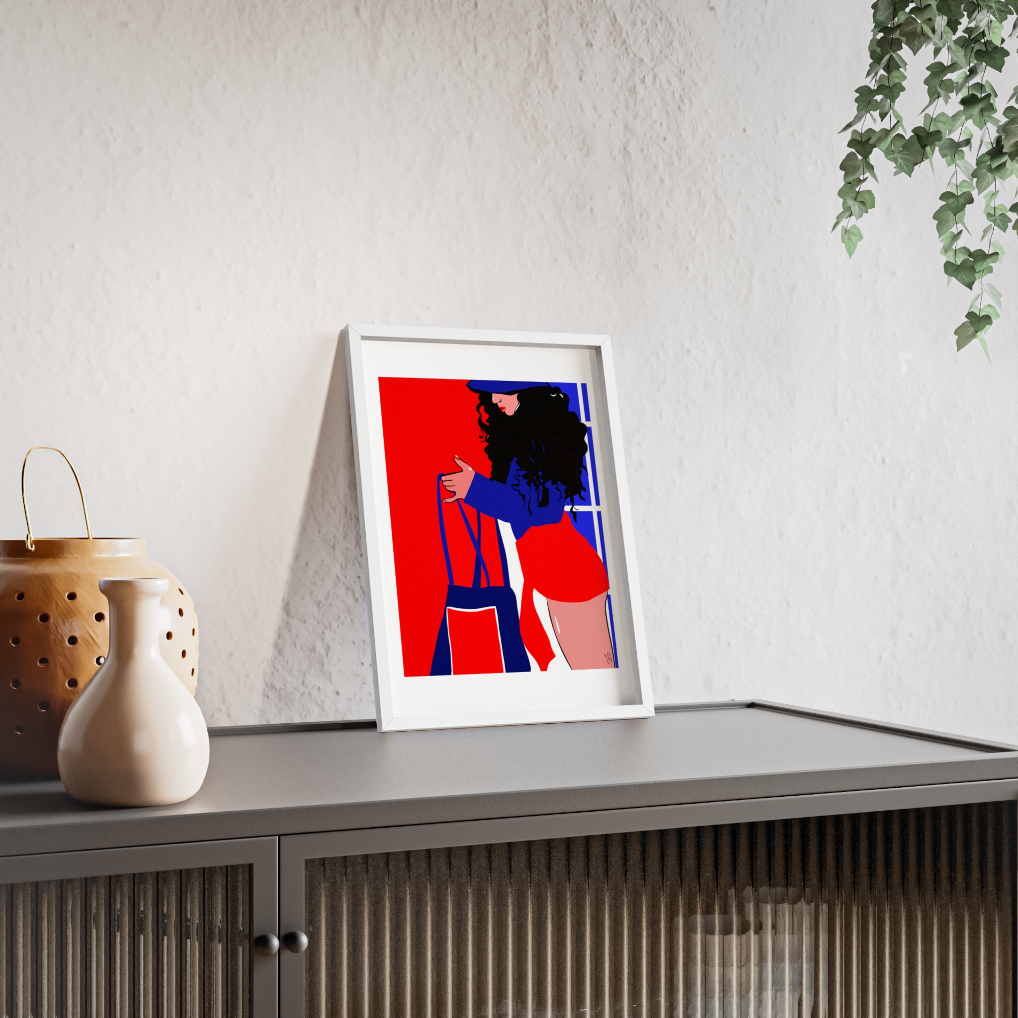 Beach Day Poster, Framed - Image 63