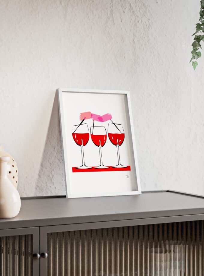 It's A Date Poster, Framed