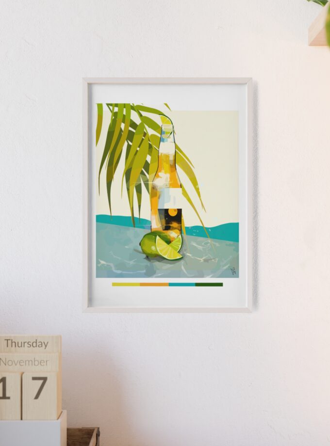 Beer In Kraljev Gaj Poster, Framed