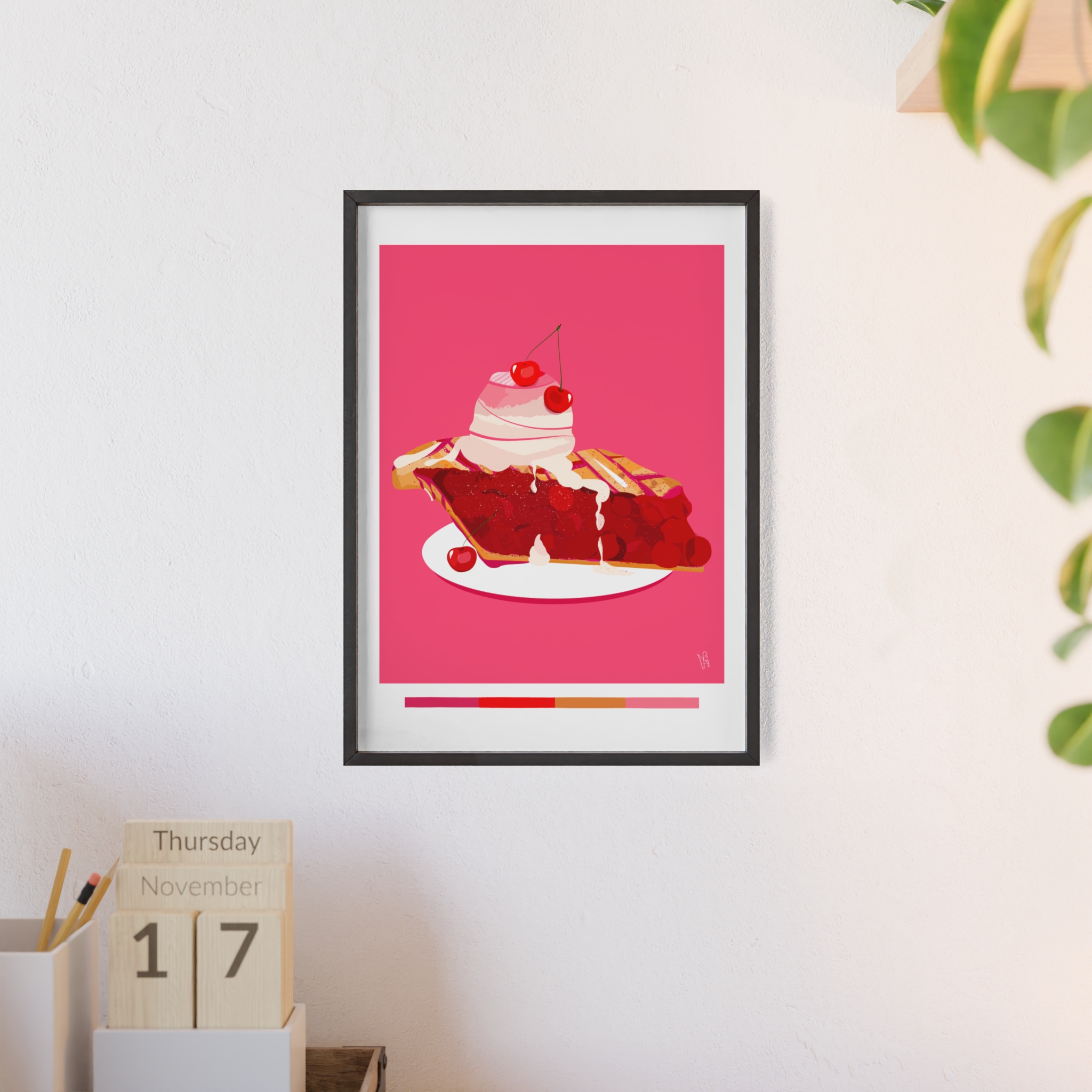 Cherry Pie Poster, Framed - Image 40
