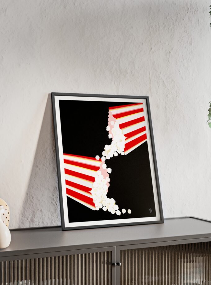 September Date Poster, Framed