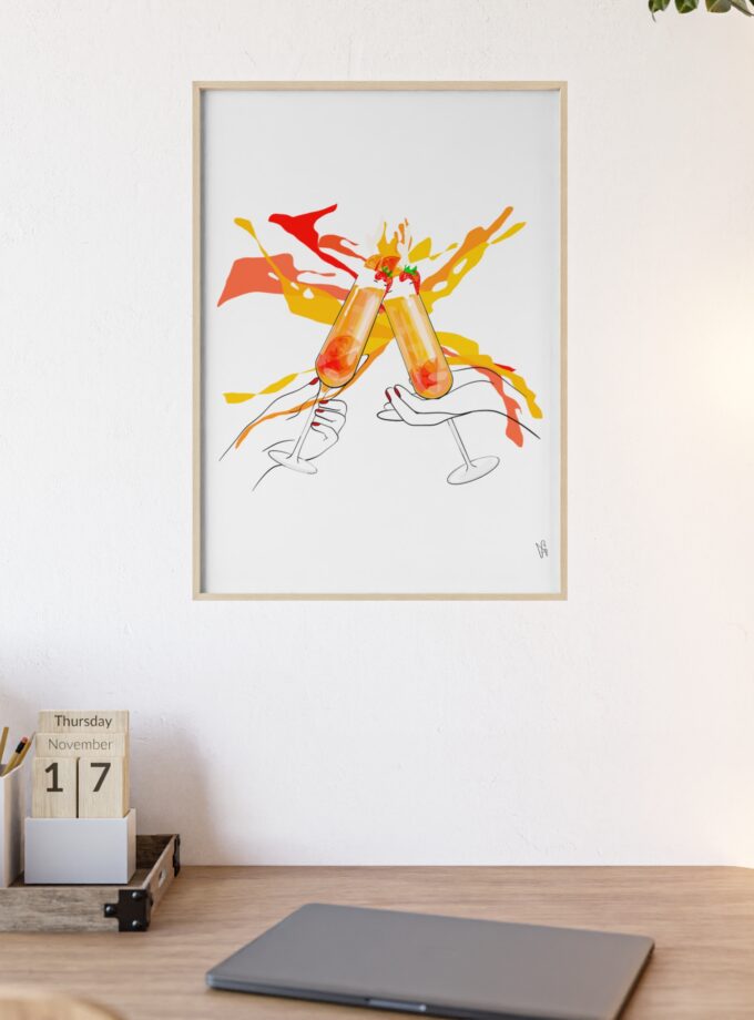 Good News Poster, Framed