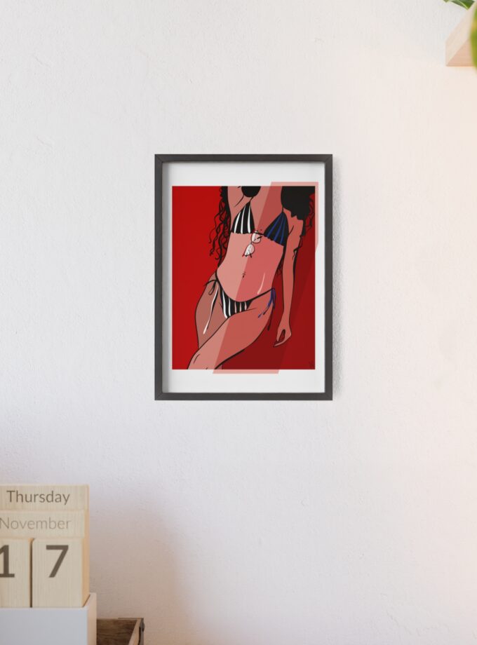 Where Are My Glasses? Poster, Framed