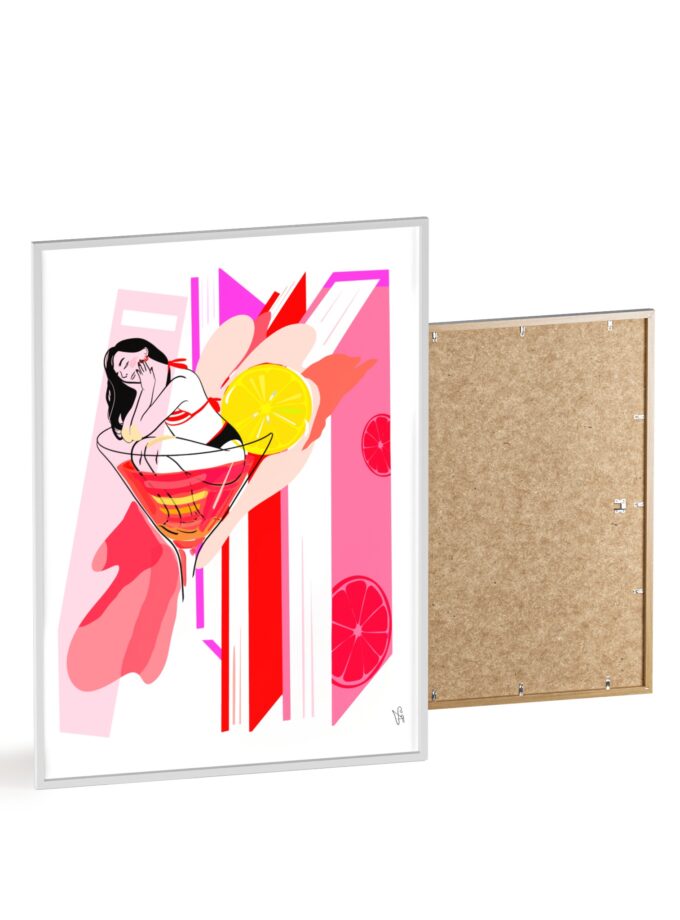 Cosmopolitana Poster, Framed