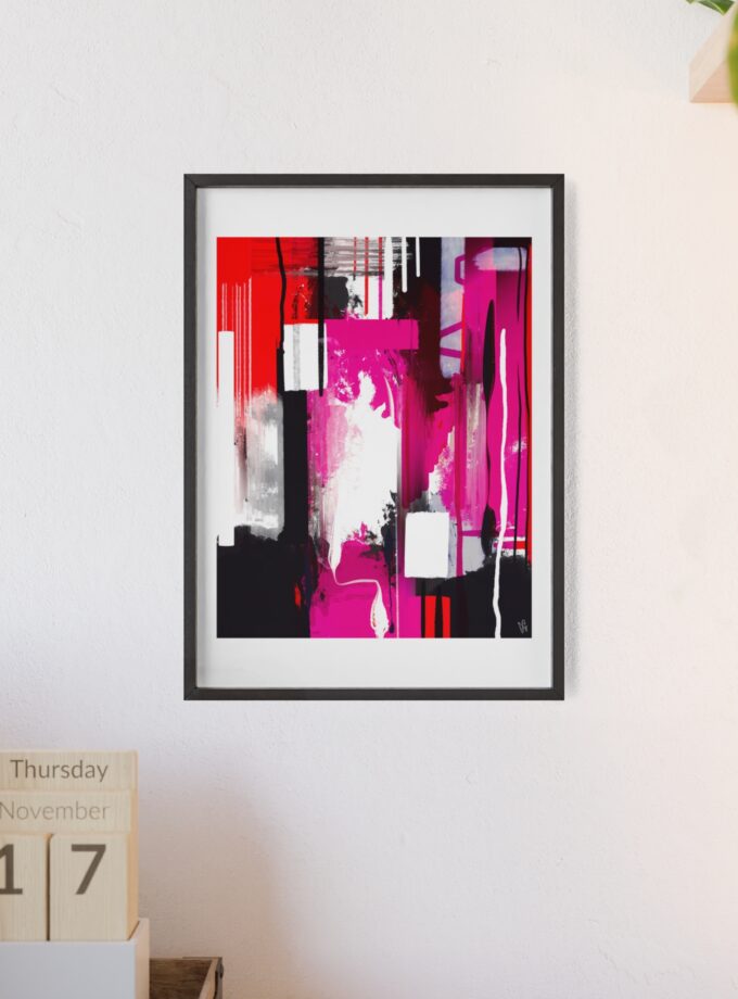 End Of Grieving Poster, Framed