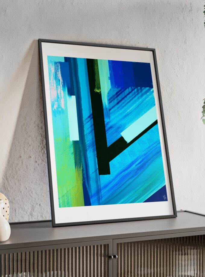 Future Poster, Framed