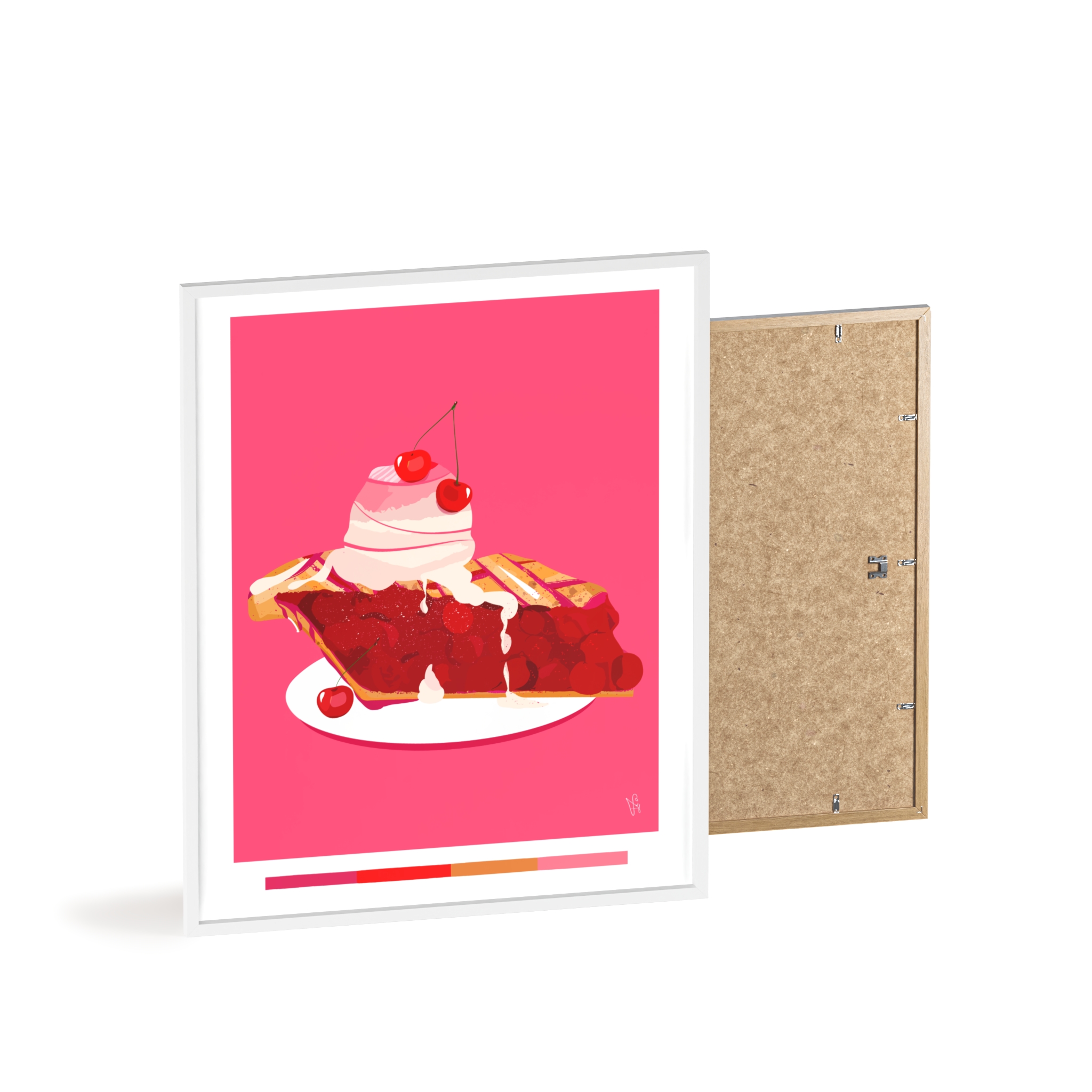 Cherry Pie Poster, Framed - Image 10