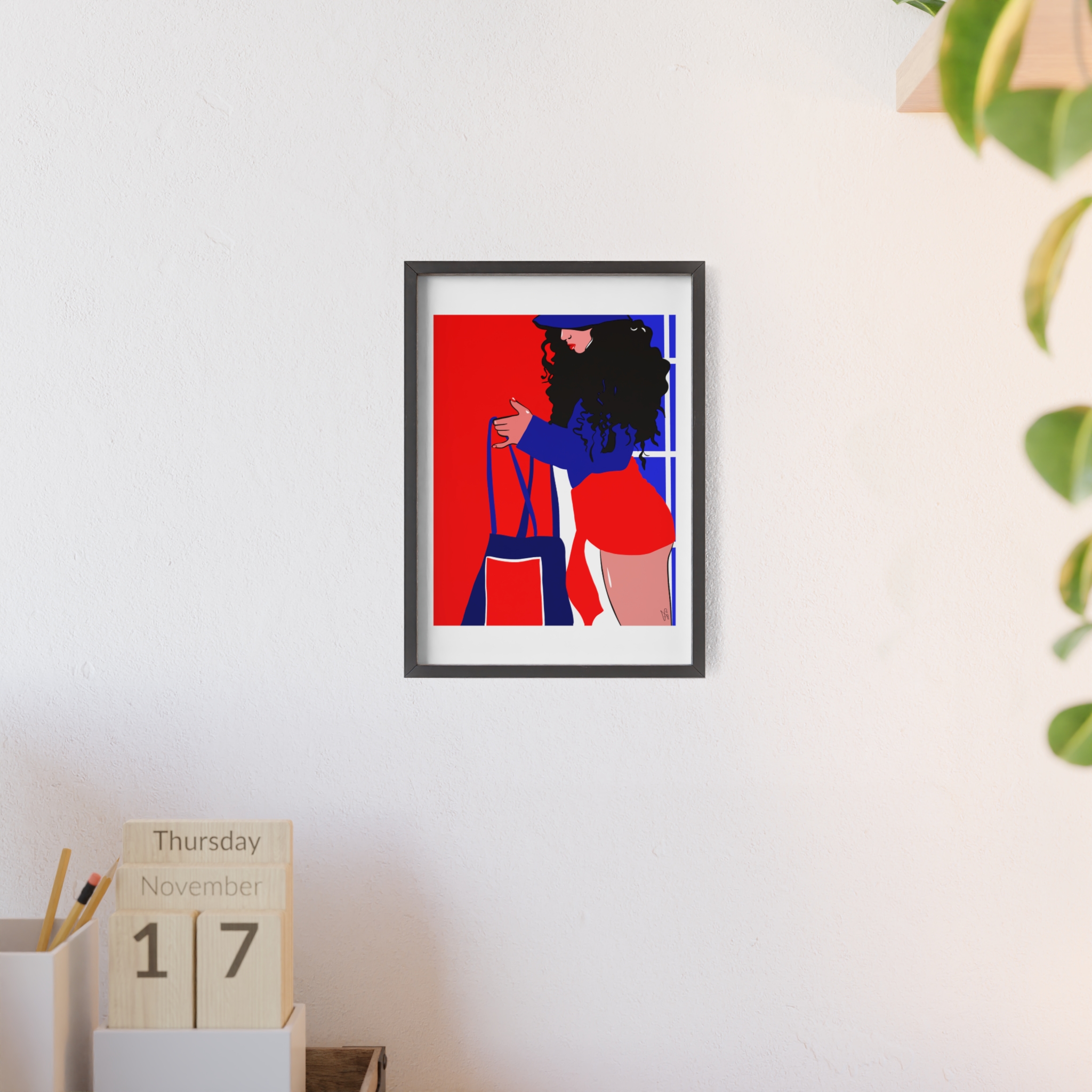 Beach Day Poster, Framed - Image 56