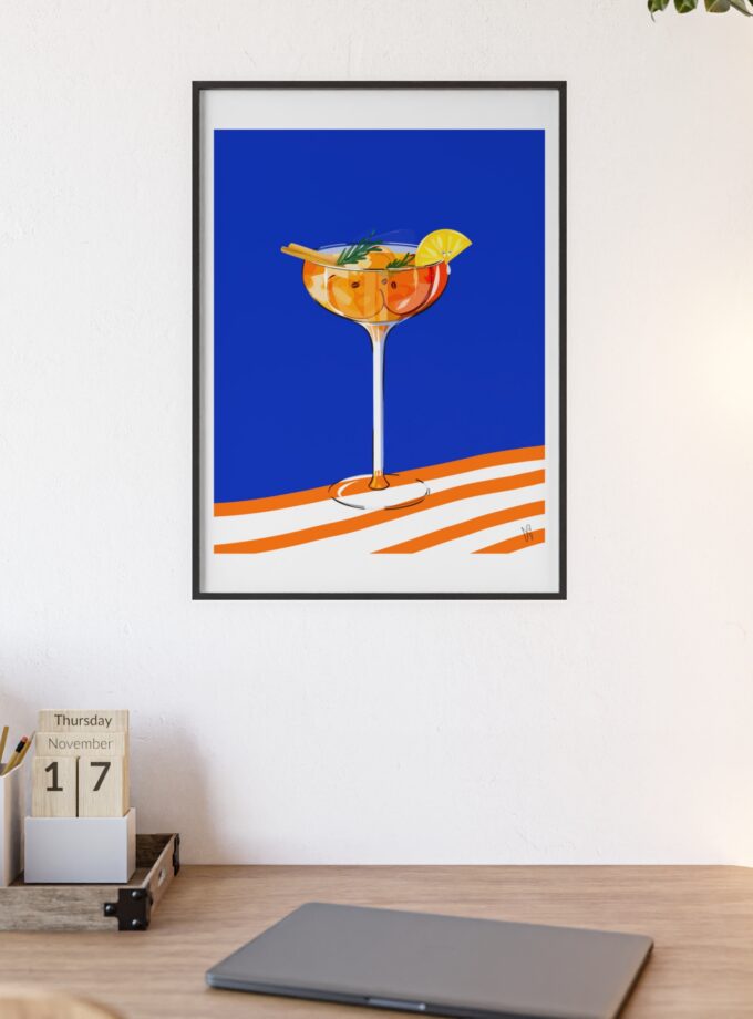 Apple Cider Poster, Framed