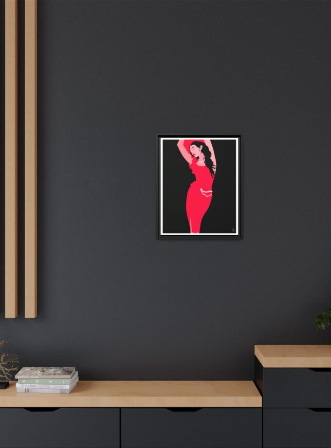 Goddess Canvas, Framed