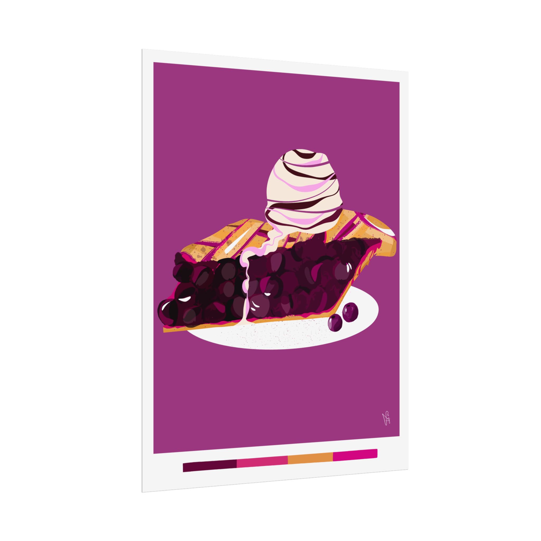 Blueberry Pie Poster - Image 19
