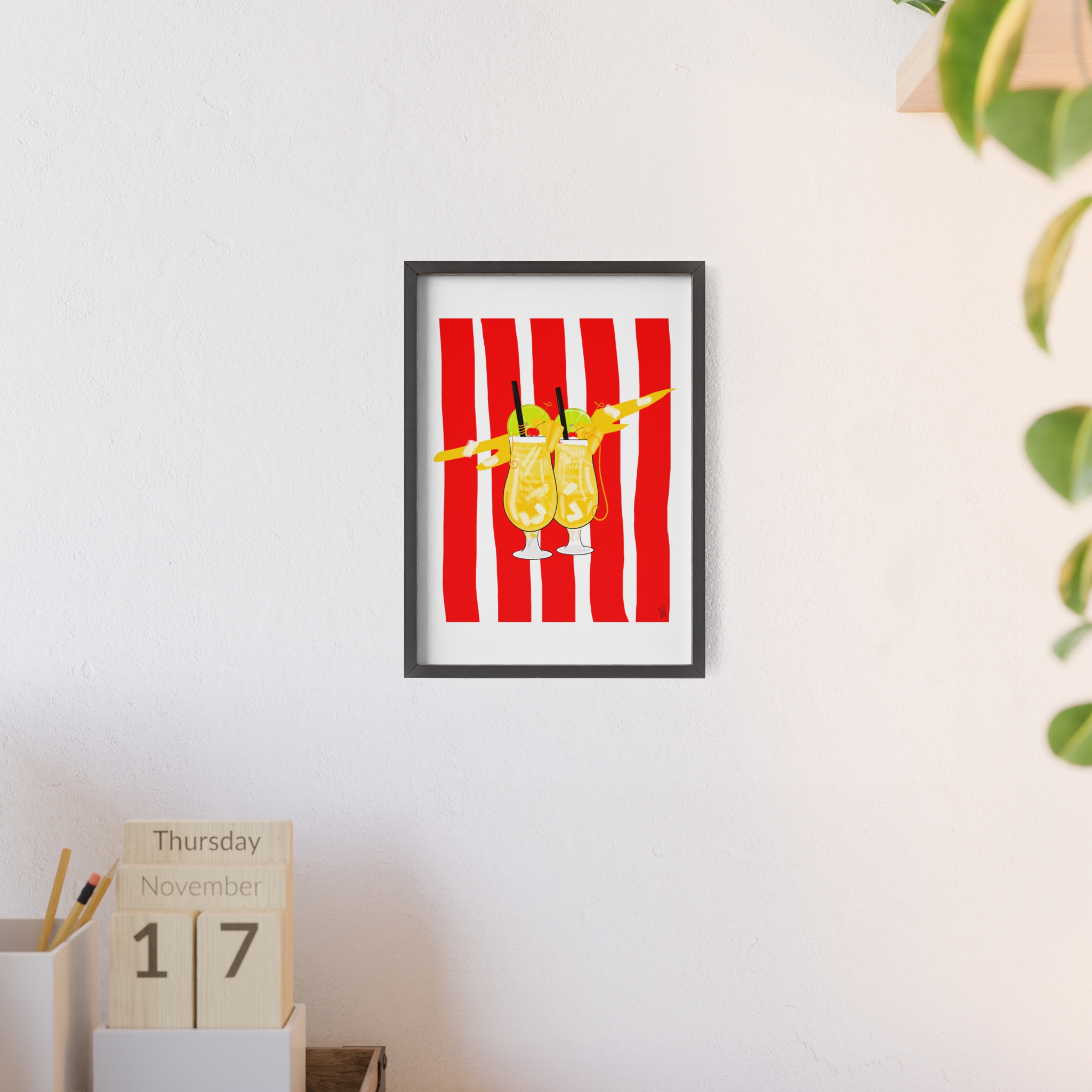 Pina Colada Poster, Framed - Image 76