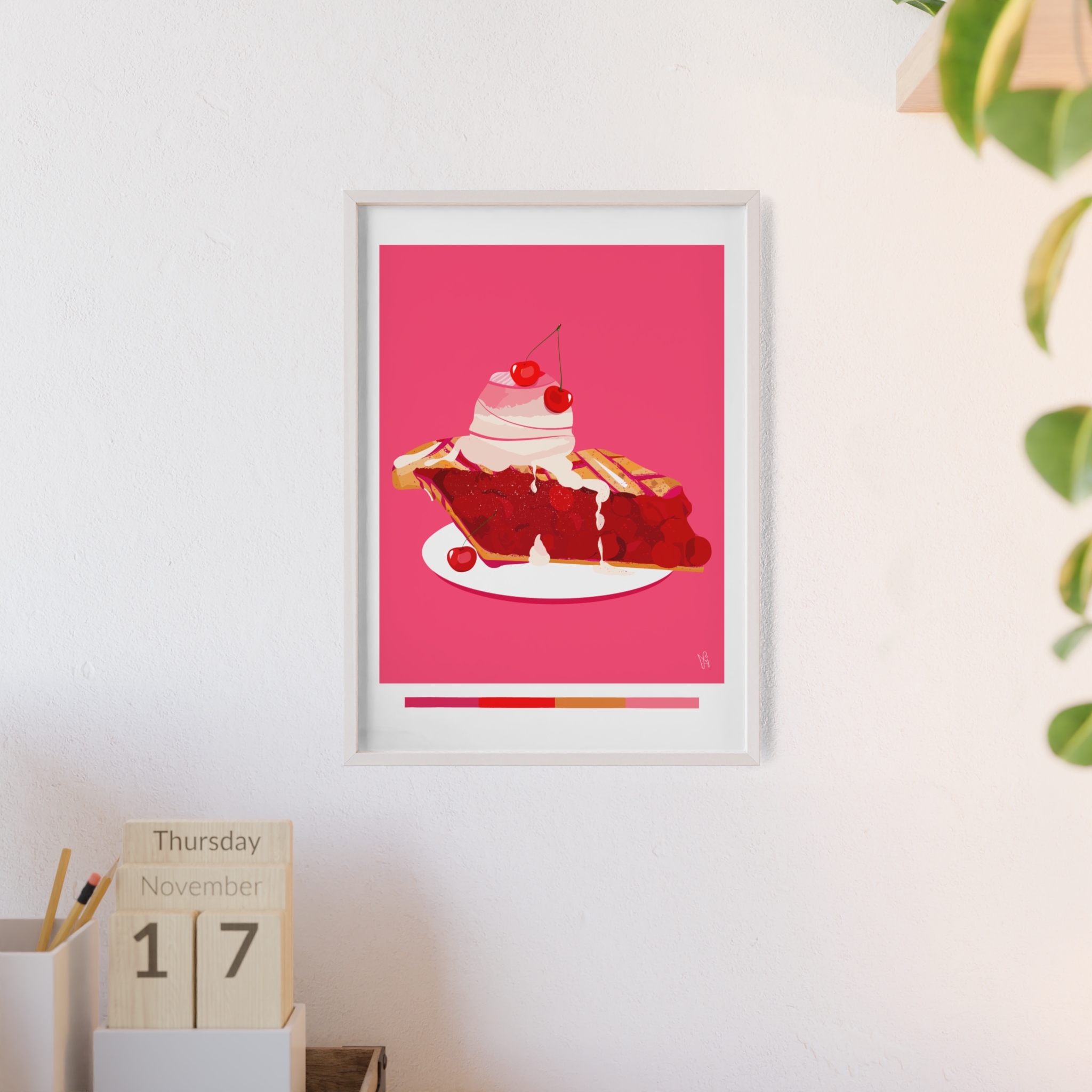 Cherry Pie Poster, Framed - Image 44