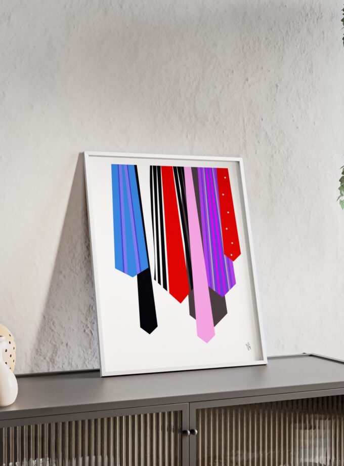 Ties Poster, Framed
