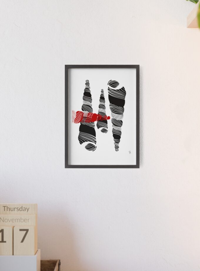 Clash Poster, Framed