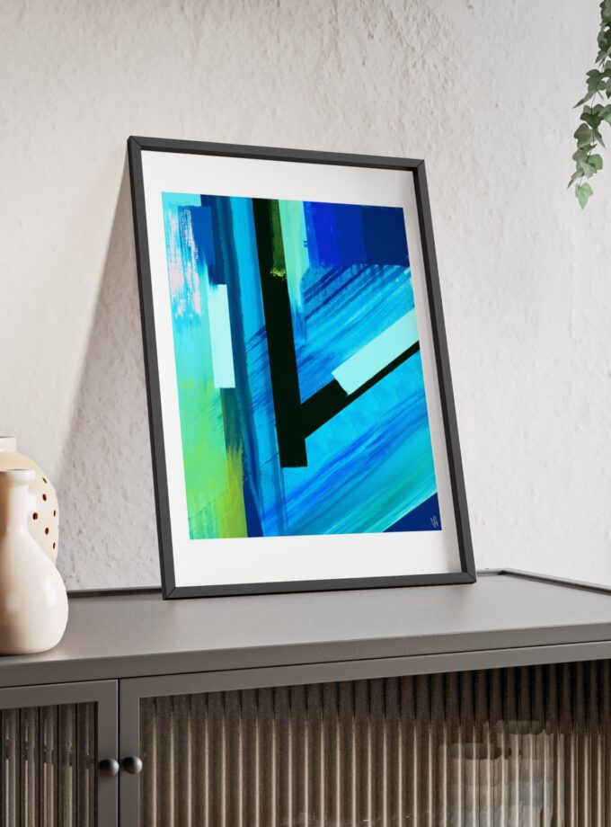 Future Poster, Framed