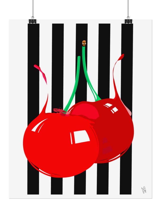 Cherries Poster